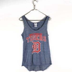 Detroit Tigers • Scoopneck Blue/Orange Tank Top.